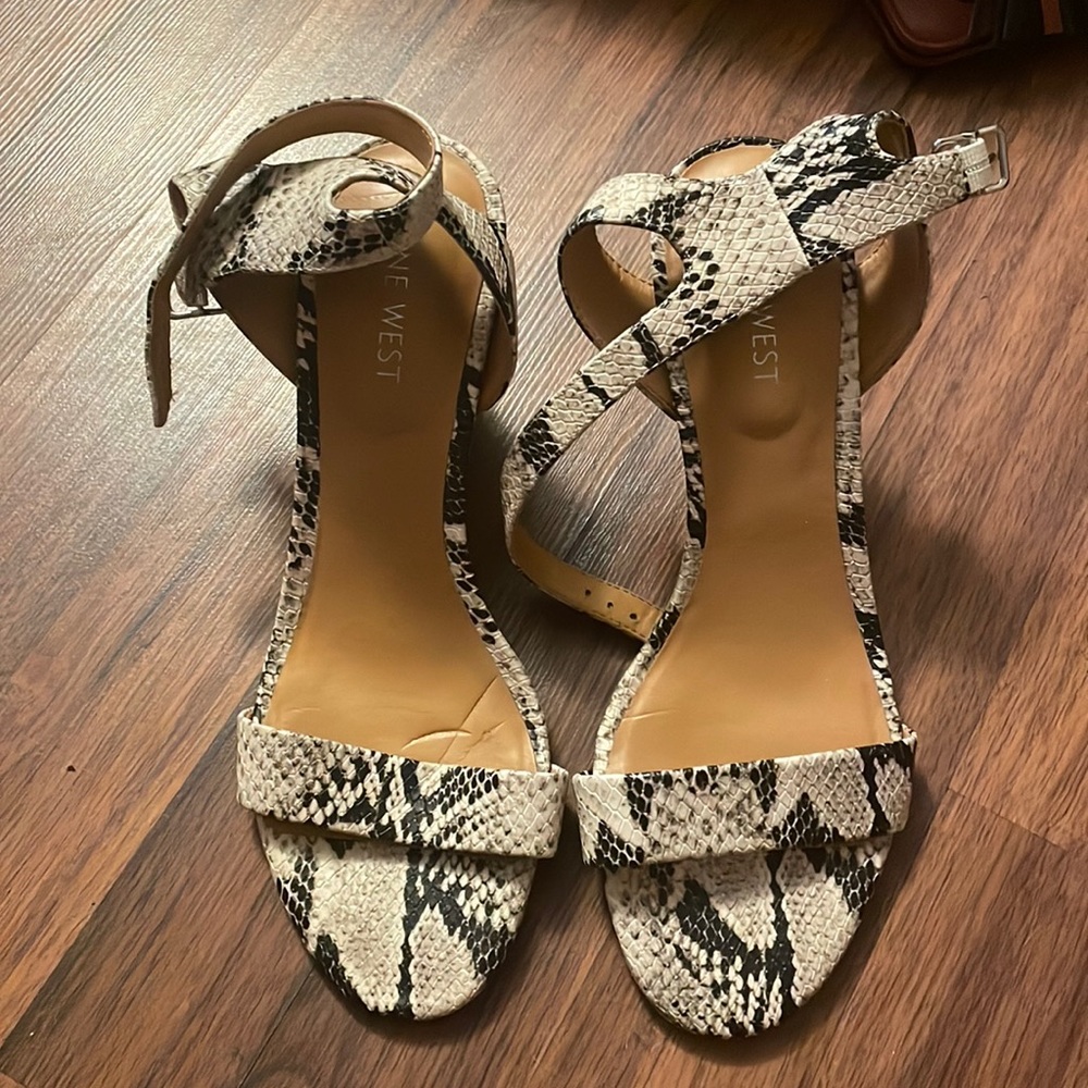 Snakeprint Sandals
